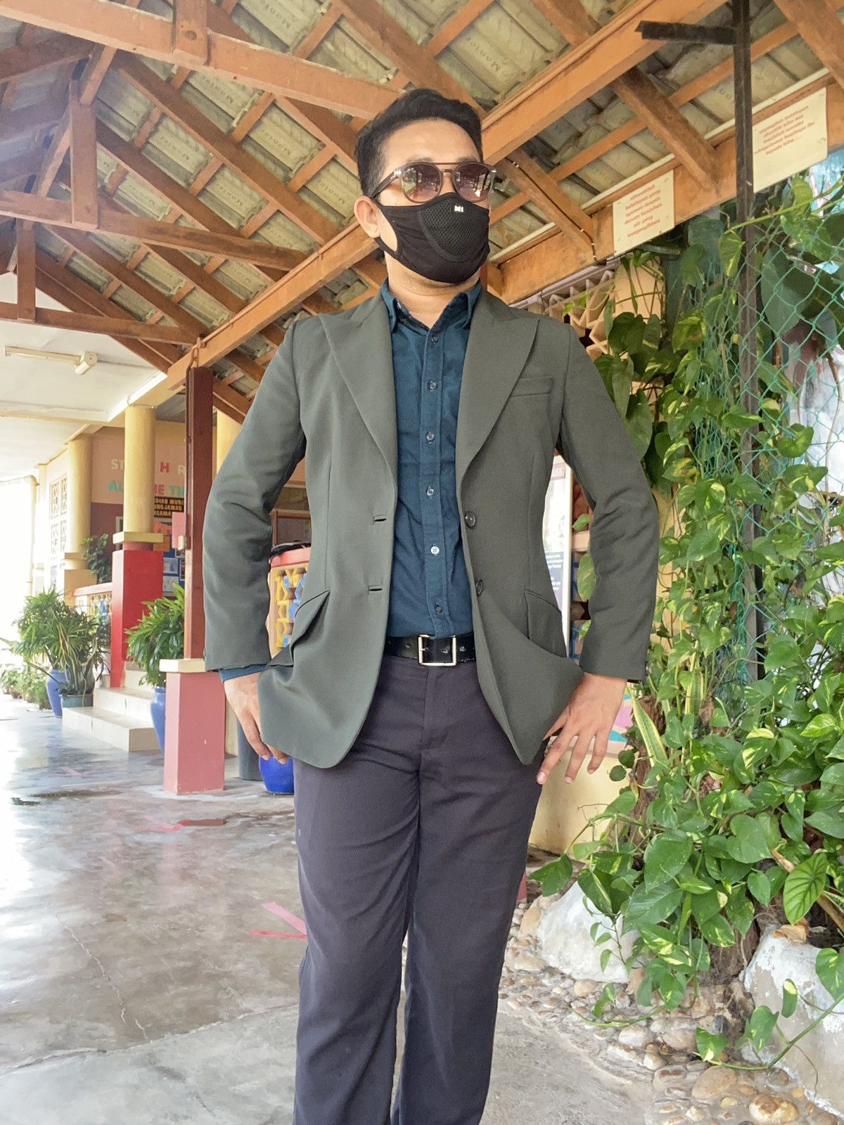 Gucci Green Slim Jacket