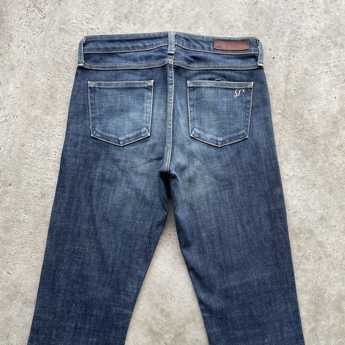 Japanese Brand Vintage Vienus Jean Something Denim Pants FLARE W28x29 Size US 28 / EU 44 - 11 Thumbnail