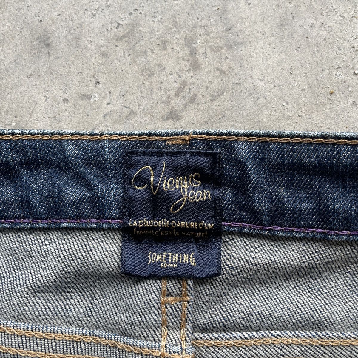 Japanese Brand Vintage Vienus Jean Something Denim Pants FLARE W28x29 Size US 28 / EU 44 - 8 Thumbnail