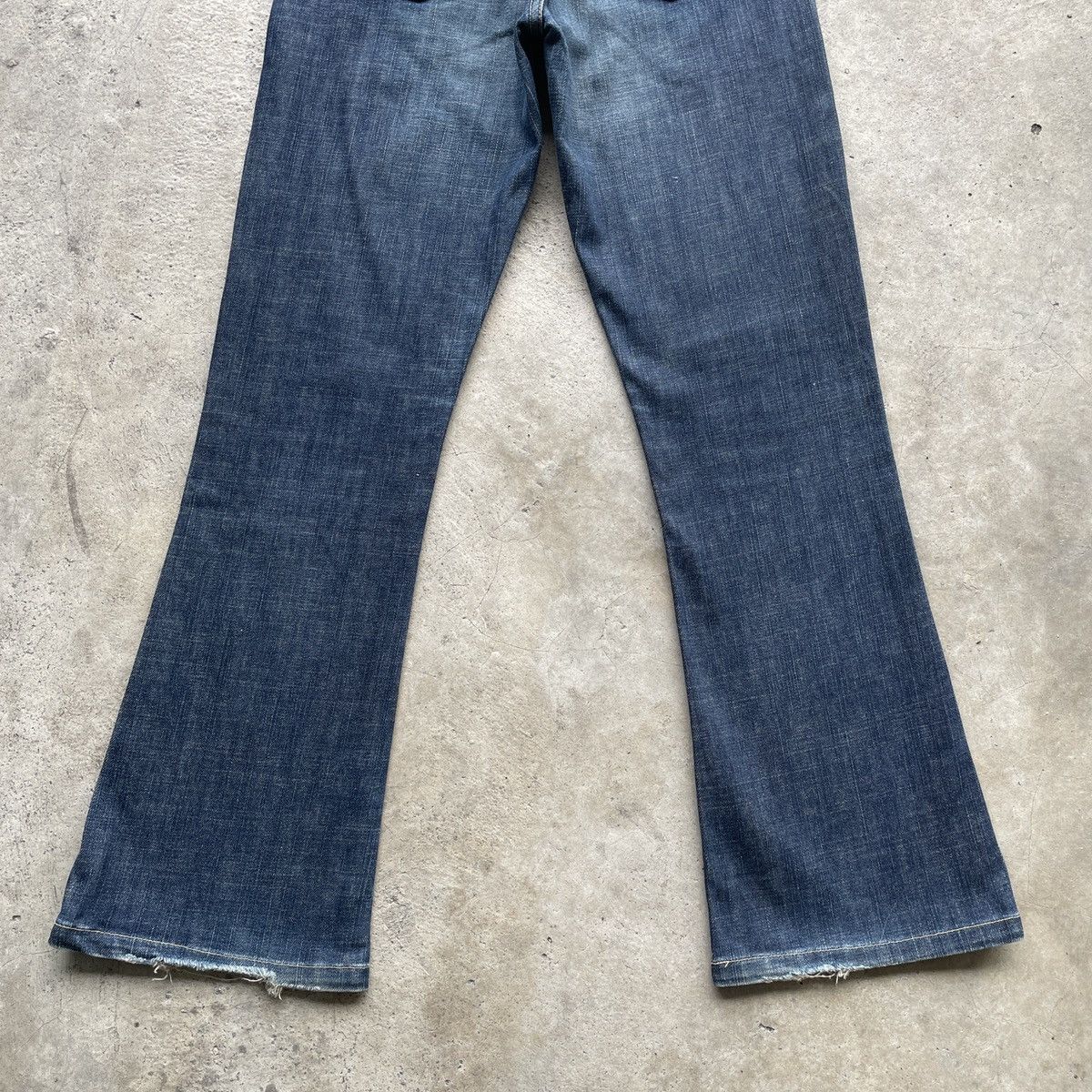 Japanese Brand Vintage Vienus Jean Something Denim Pants FLARE W28x29 Size US 28 / EU 44 - 12 Thumbnail