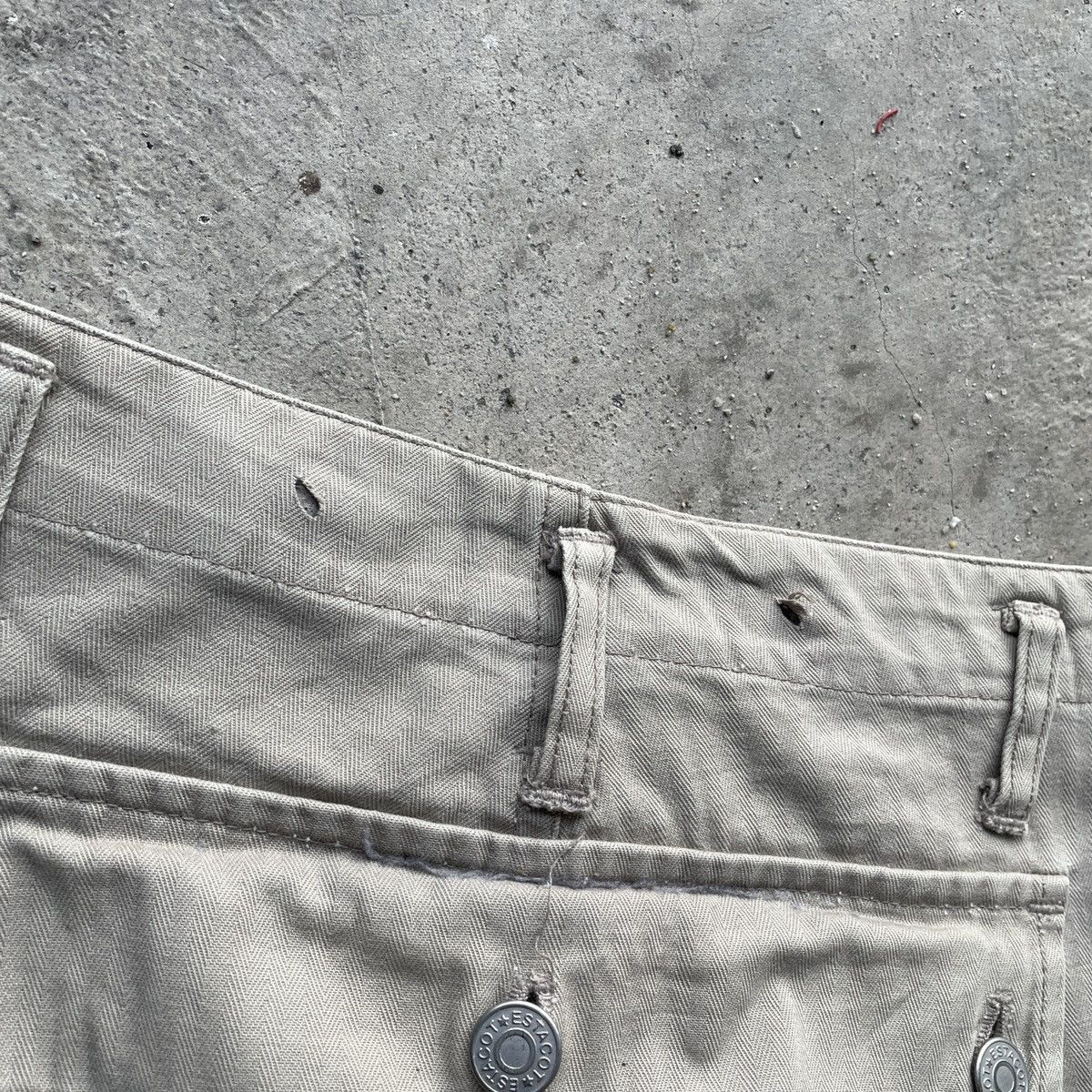 Japanese Brand Vintage Estacot Faded Monkey Trousers Pants W31x32 Size US 31 - 12 Thumbnail