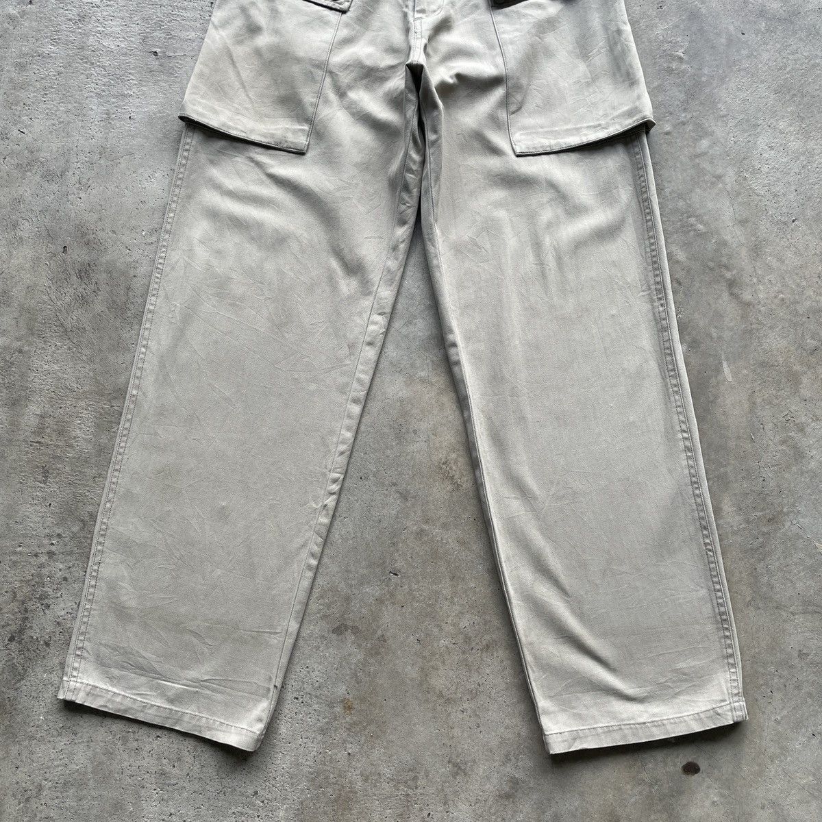 Japanese Brand Vintage Estacot Faded Monkey Trousers Pants W31x32 Size US 31 - 4 Thumbnail