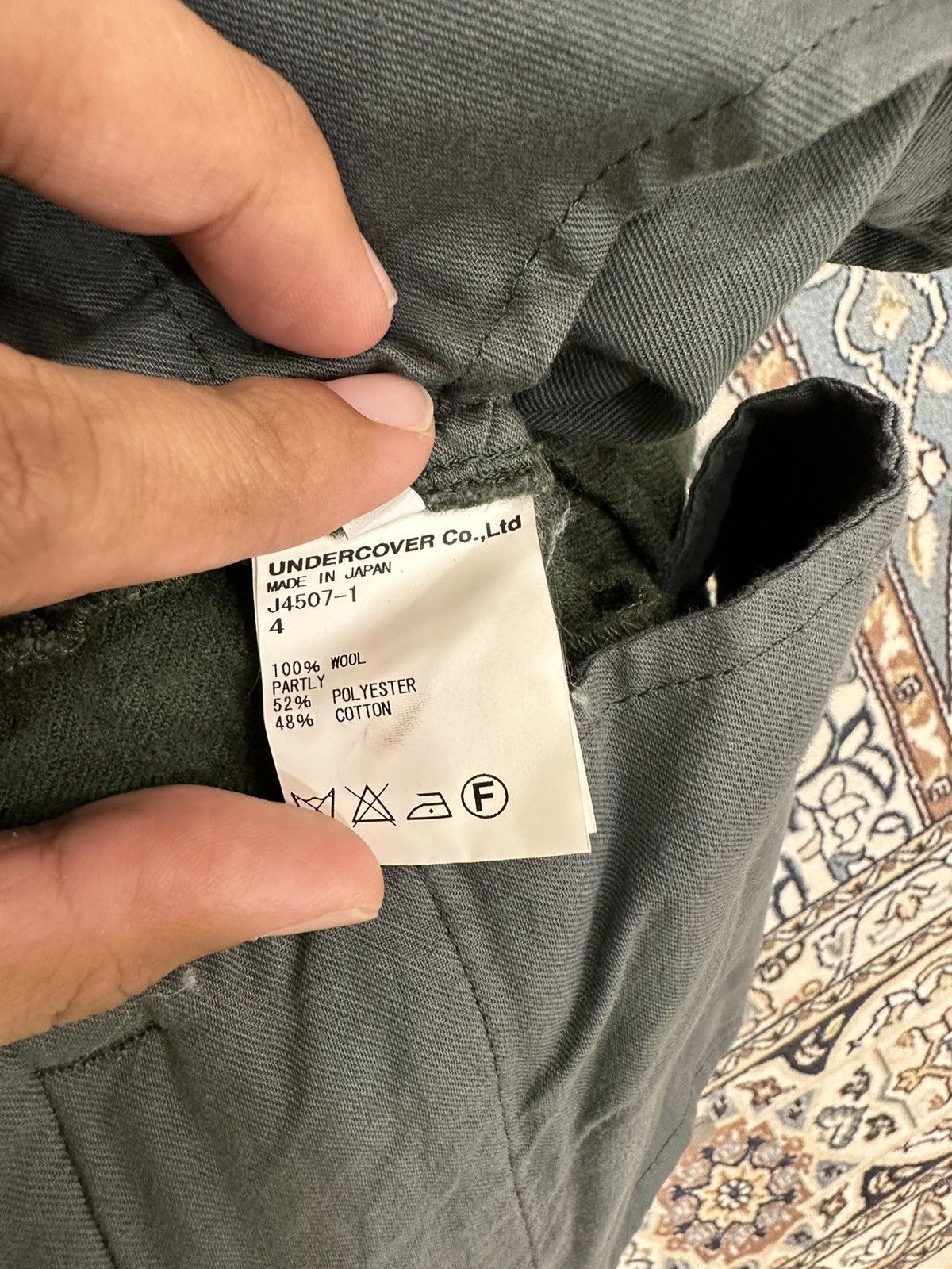 Undercover Undercover Wool Pants Size US 34 / EU 50 - 10 Thumbnail