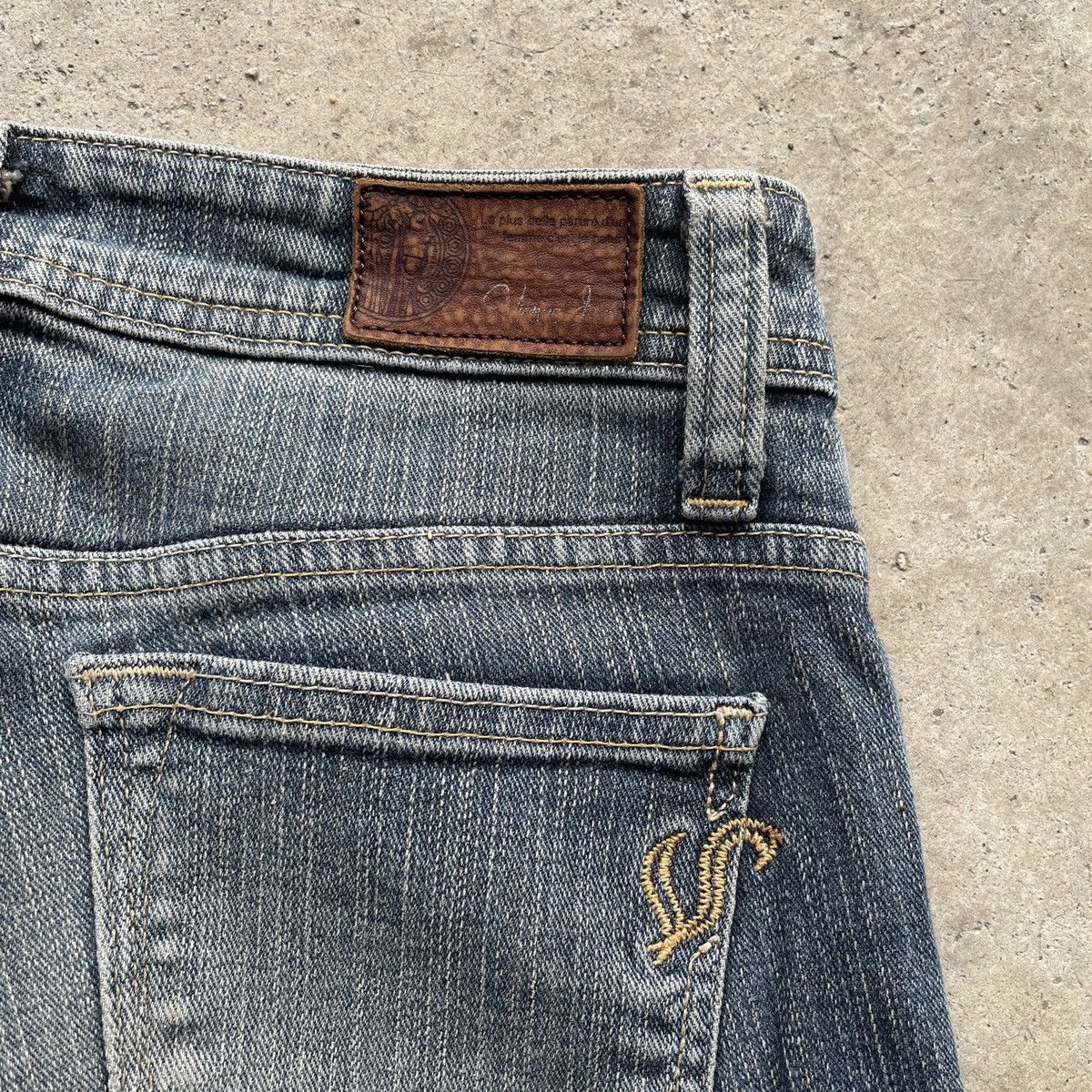 Edwin W26🔥 Vintage Something Edwin Faded FLARE Denim Jeans Pants Size US 26 / EU 42 - 10 Thumbnail