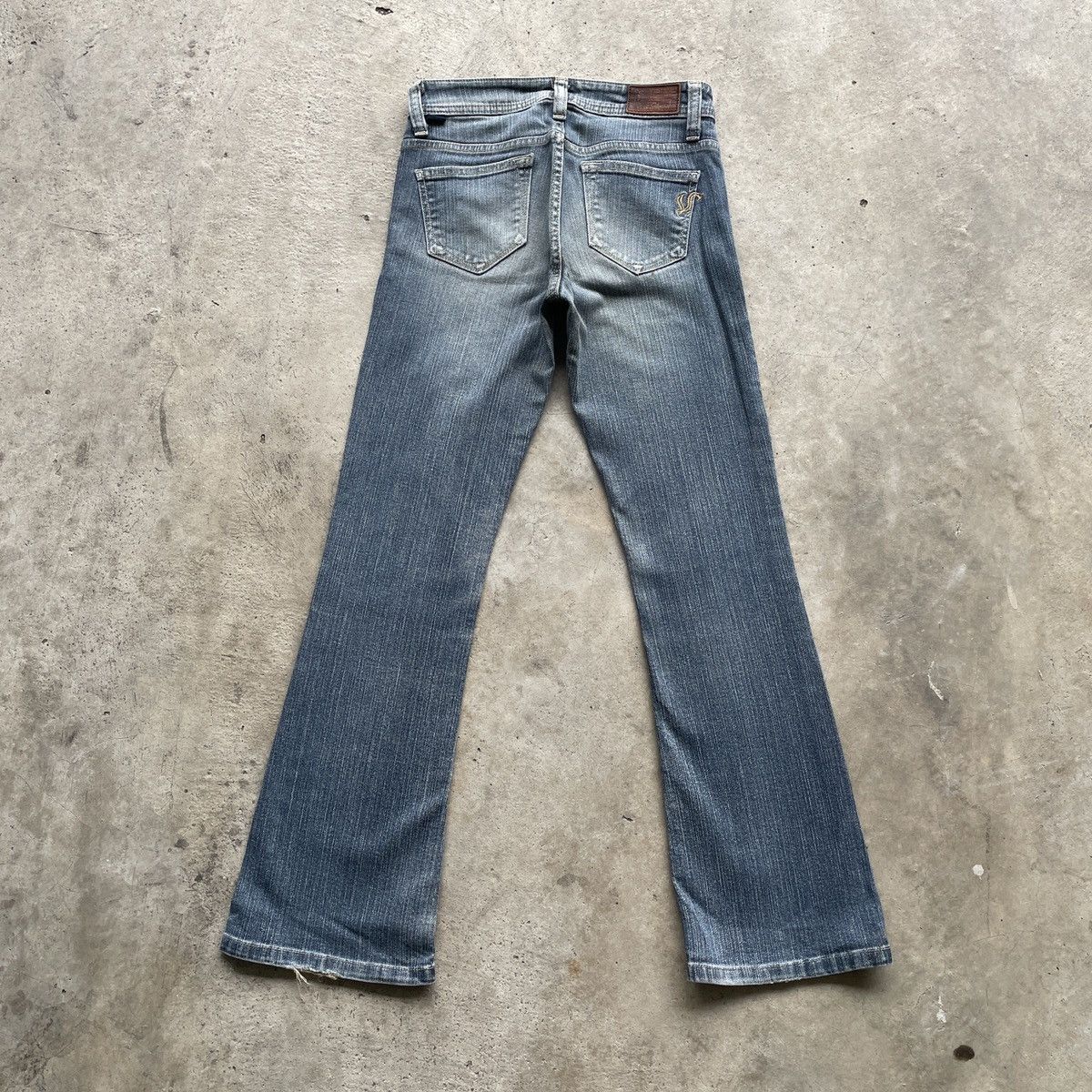 Edwin W26🔥 Vintage Something Edwin Faded FLARE Denim Jeans Pants Size US 26 / EU 42 - 13 Thumbnail