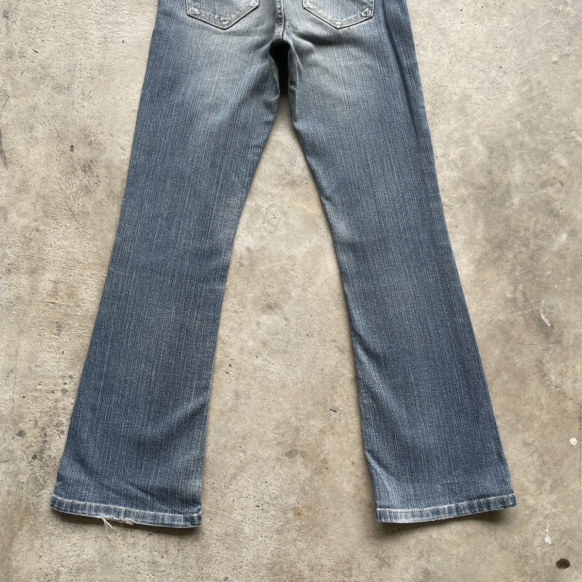 Edwin W26🔥 Vintage Something Edwin Faded FLARE Denim Jeans Pants Size US 26 / EU 42 - 12 Thumbnail