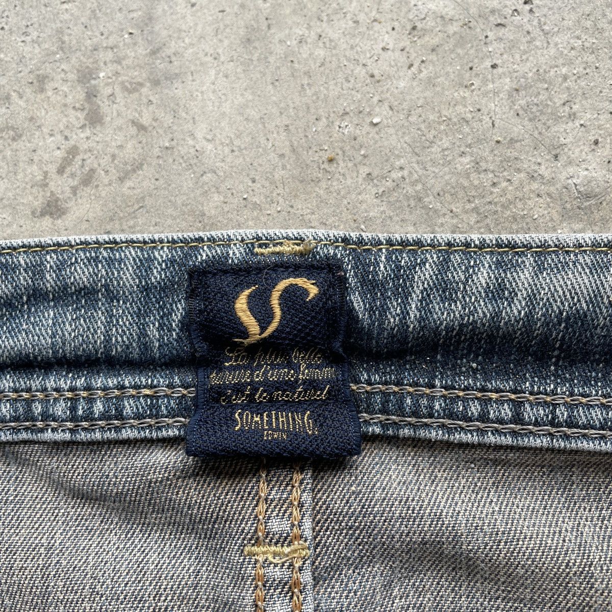 Edwin W26🔥 Vintage Something Edwin Faded FLARE Denim Jeans Pants Size US 26 / EU 42 - 8 Thumbnail