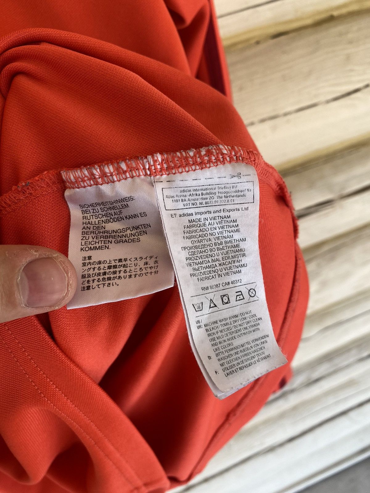 Adidas 2019 Adidas Bayern Munchen longsleeve red jersey Size US M / EU 48-50 / 2 - 5 Thumbnail