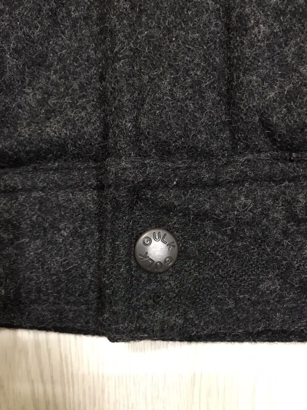 Vintage Vintage Gulk Homme Italy Wool Bomber Jacket Size US M / EU 48-50 / 2 - 12 Thumbnail