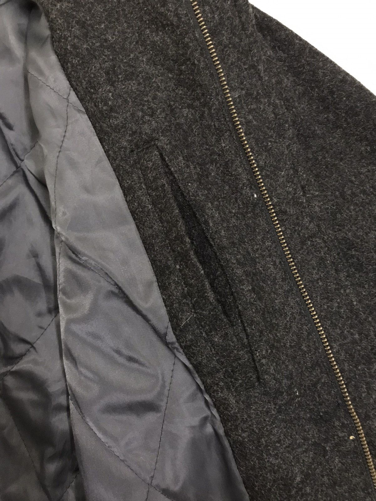 Vintage Vintage Gulk Homme Italy Wool Bomber Jacket Size US M / EU 48-50 / 2 - 16 Thumbnail