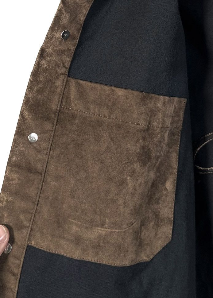 Dior Dior x Cactus Jack Brown Crush Velvet Shirt Size US L / EU 52-54 / 3 - 8 Thumbnail
