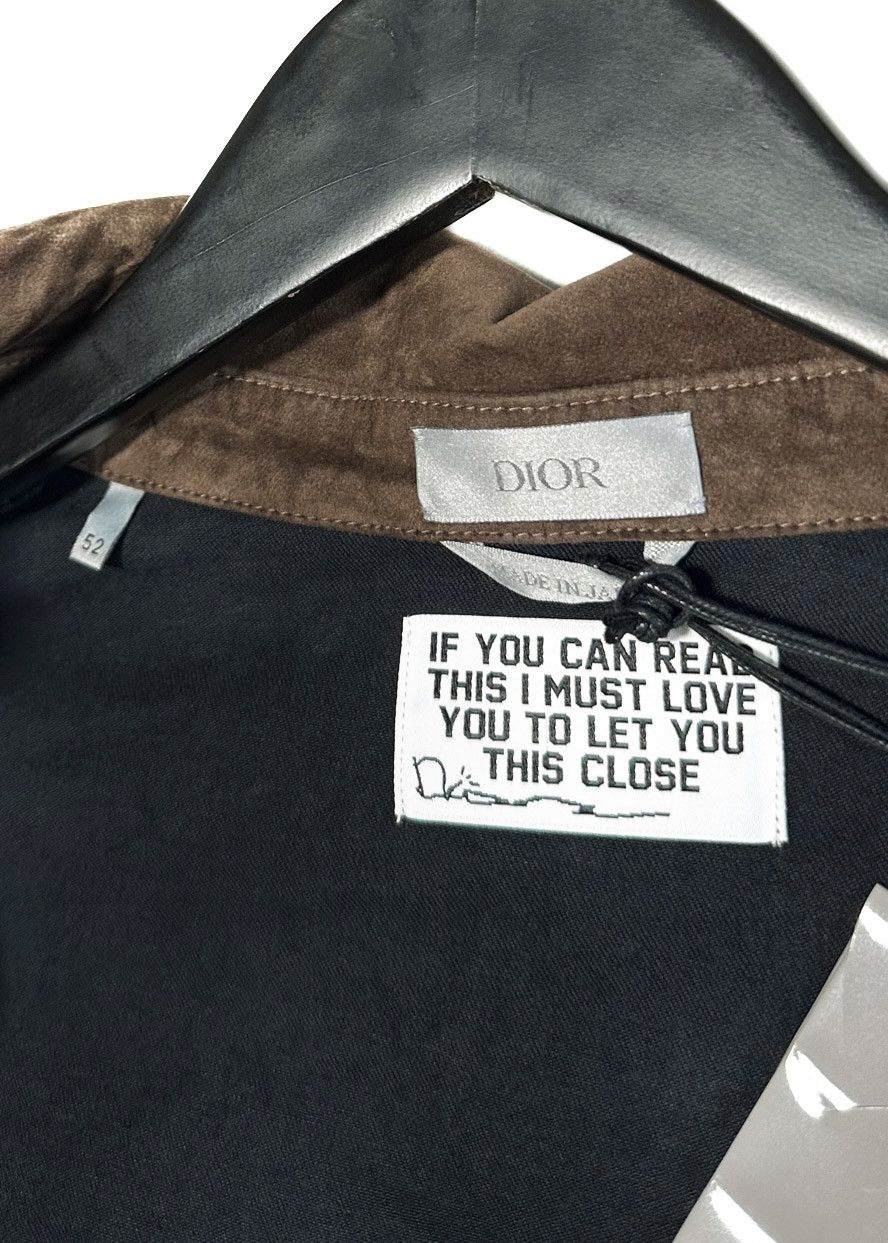 Dior Dior x Cactus Jack Brown Crush Velvet Shirt Size US L / EU 52-54 / 3 - 7 Thumbnail
