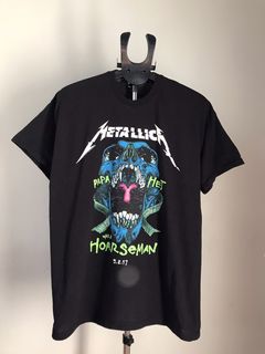 Metallica Unisex Shirt, Distressed Guitar Tee, Vintage Band