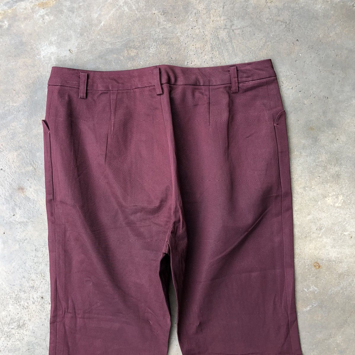 ATSURO TAYAMA × Designer × Japanese Brand 🔥Rare🔥Atsuro Tayama Boot Cut Flared Acetate Women Pants Size 28" / US 6 / IT 42 - 5 Thumbnail