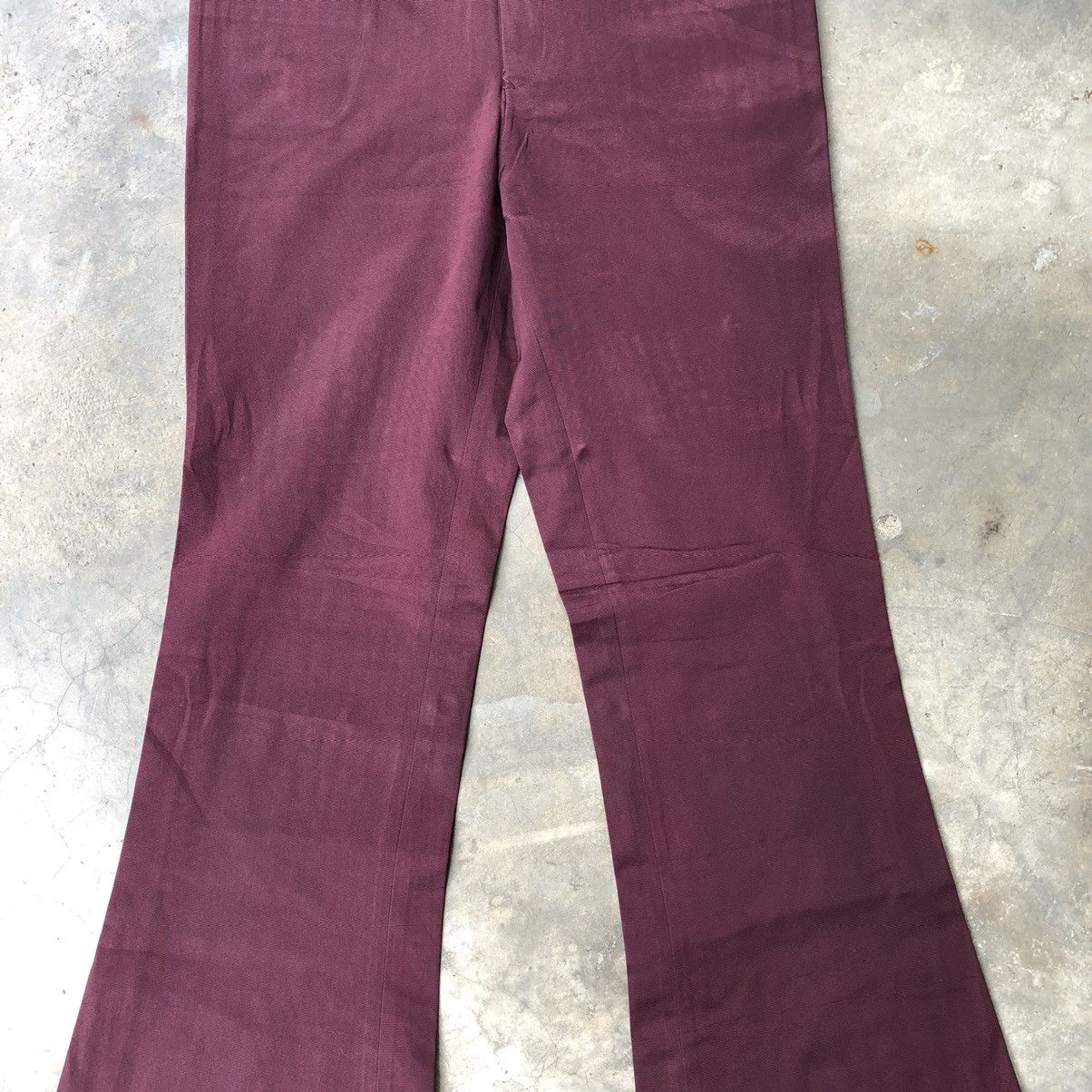 ATSURO TAYAMA × Designer × Japanese Brand 🔥Rare🔥Atsuro Tayama Boot Cut Flared Acetate Women Pants Size 28" / US 6 / IT 42 - 3 Thumbnail