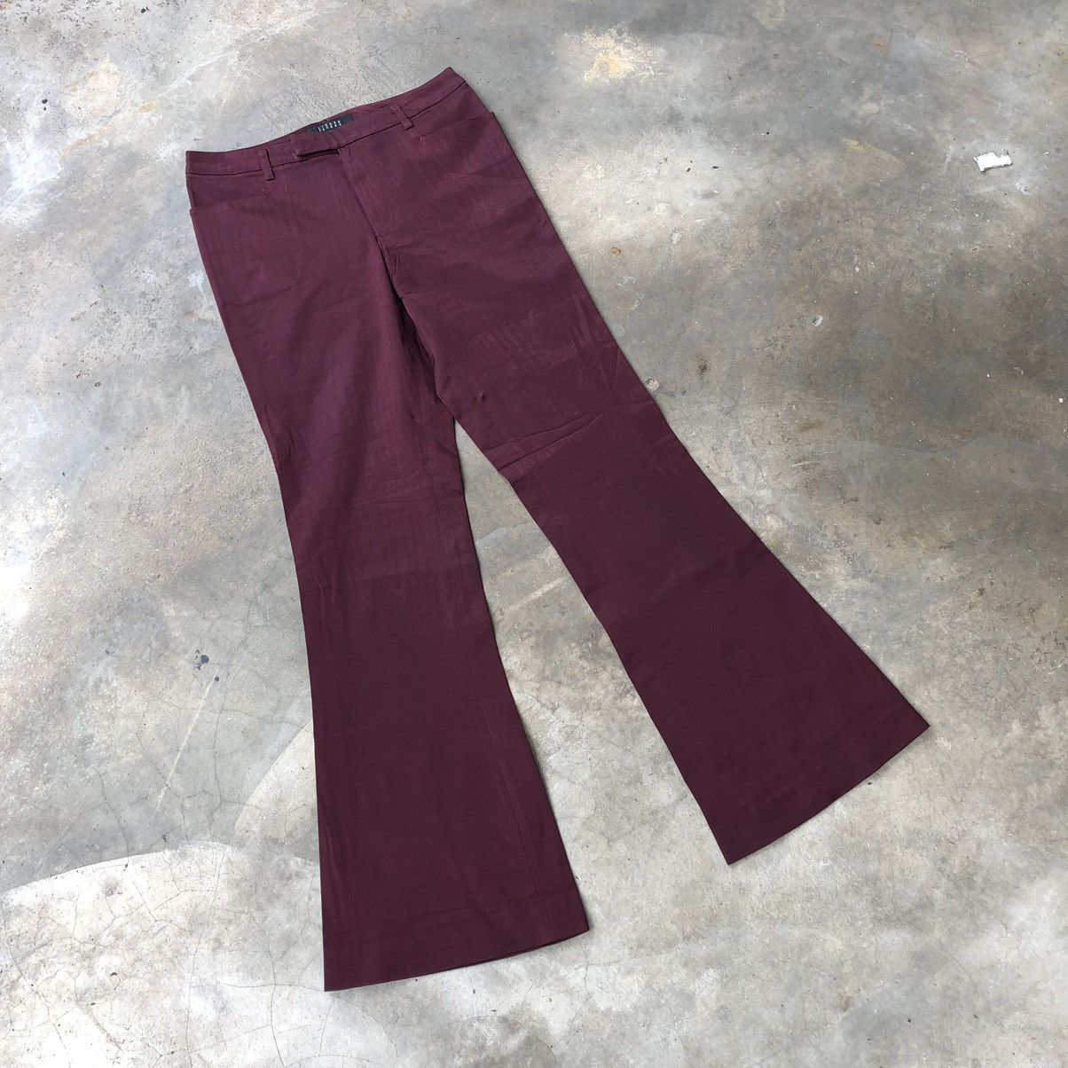 ATSURO TAYAMA × Designer × Japanese Brand 🔥Rare🔥Atsuro Tayama Boot Cut Flared Acetate Women Pants Size 28" / US 6 / IT 42 - 1 Thumbnail