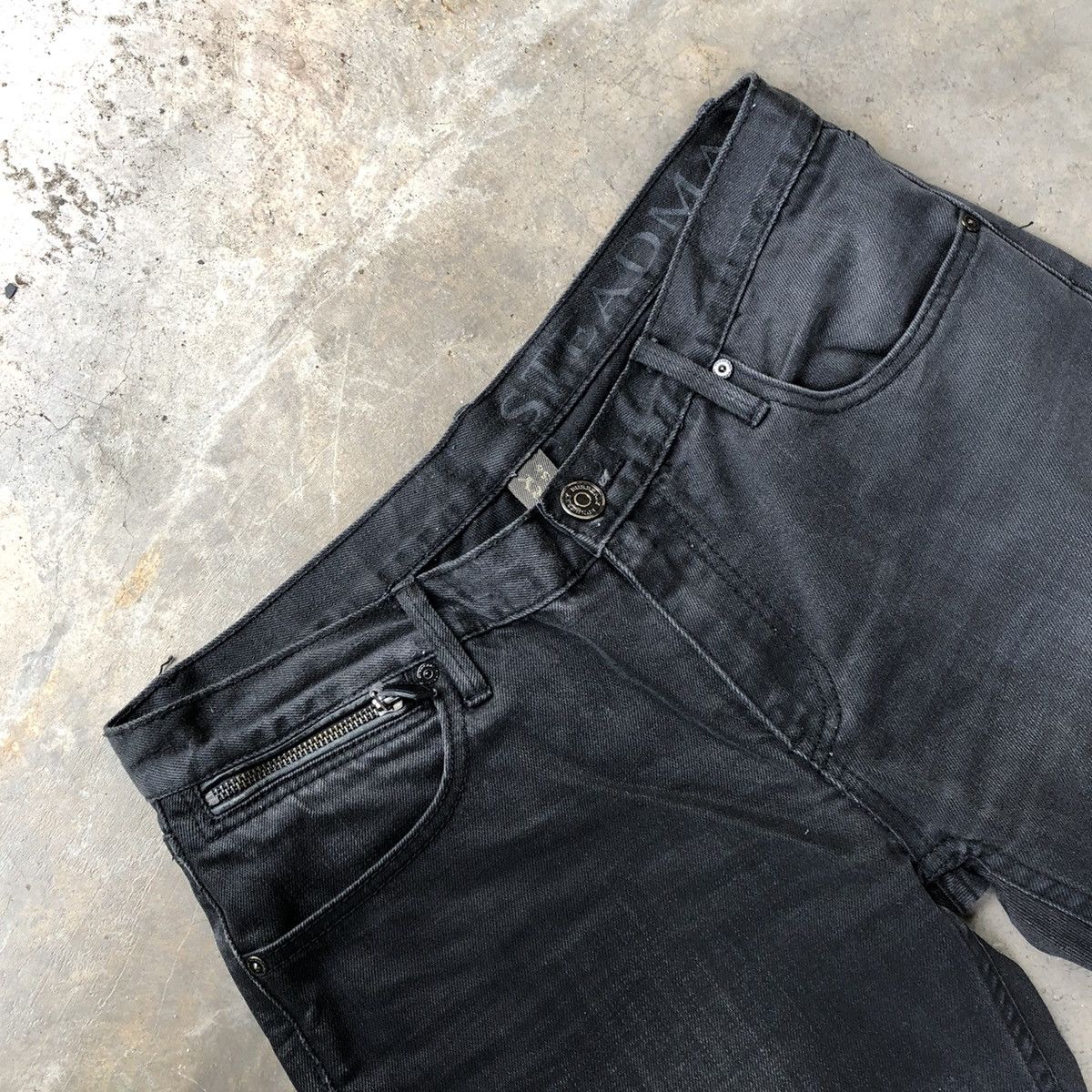 Burberry 🔥Rare🔥Burberry London Steadman Splash Black Denim Jeans Size US 34 / EU 50 - 9 Thumbnail
