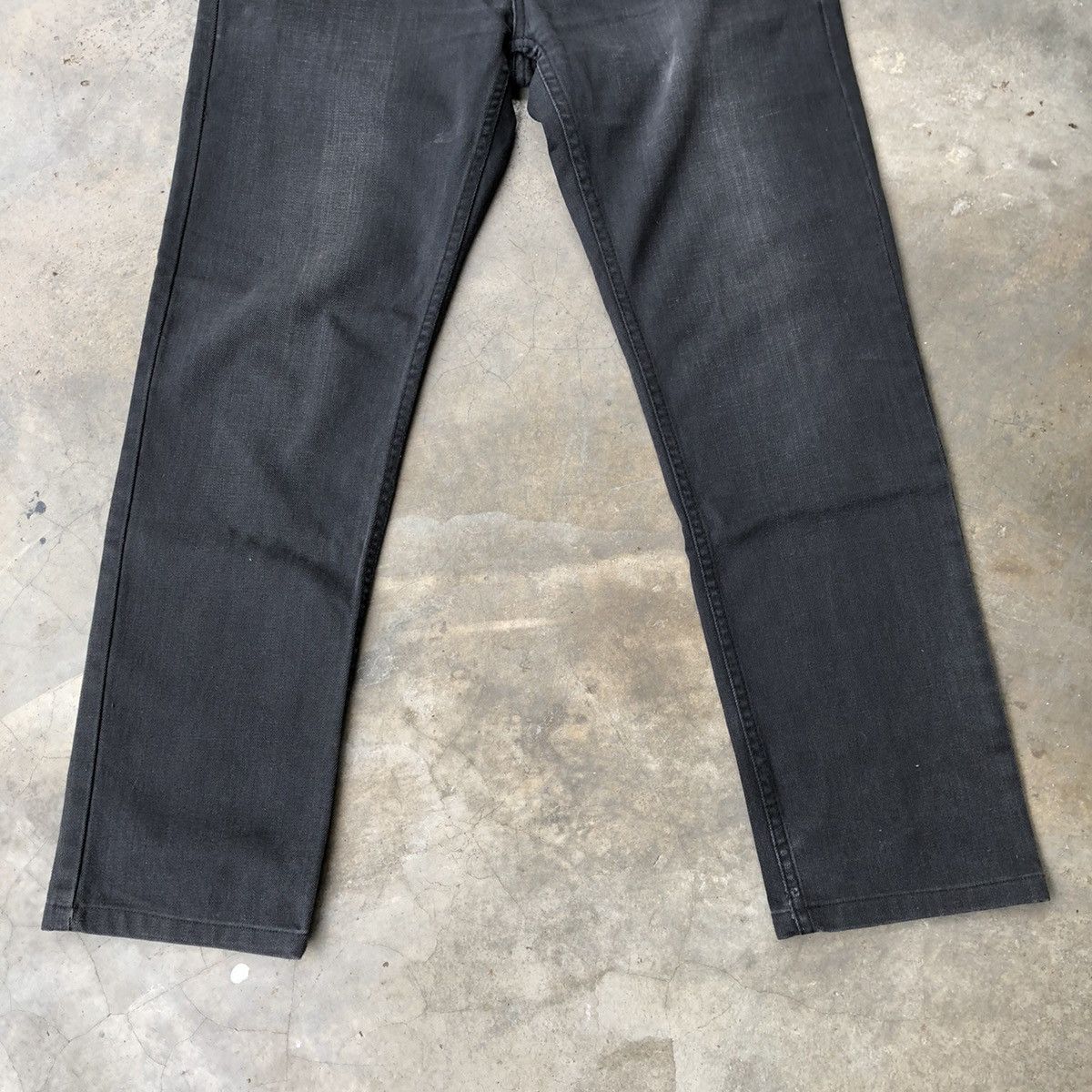 Burberry 🔥Rare🔥Burberry London Steadman Splash Black Denim Jeans Size US 34 / EU 50 - 4 Thumbnail