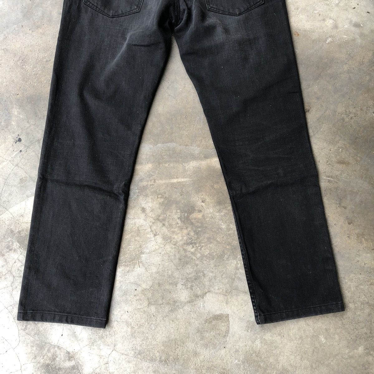 Burberry 🔥Rare🔥Burberry London Steadman Splash Black Denim Jeans Size US 34 / EU 50 - 7 Thumbnail