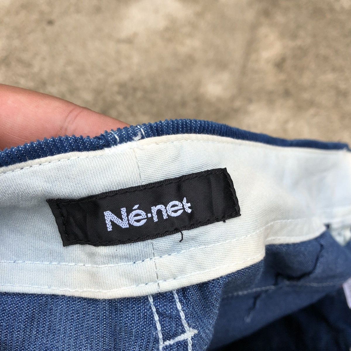 Issey Miyake × Ne-Net × Tsumori Chisato 🔥Iconic🔥Issey Miyake Ne-Net Corduroy Cropped Designer Pants Size US 31 - 14 Thumbnail