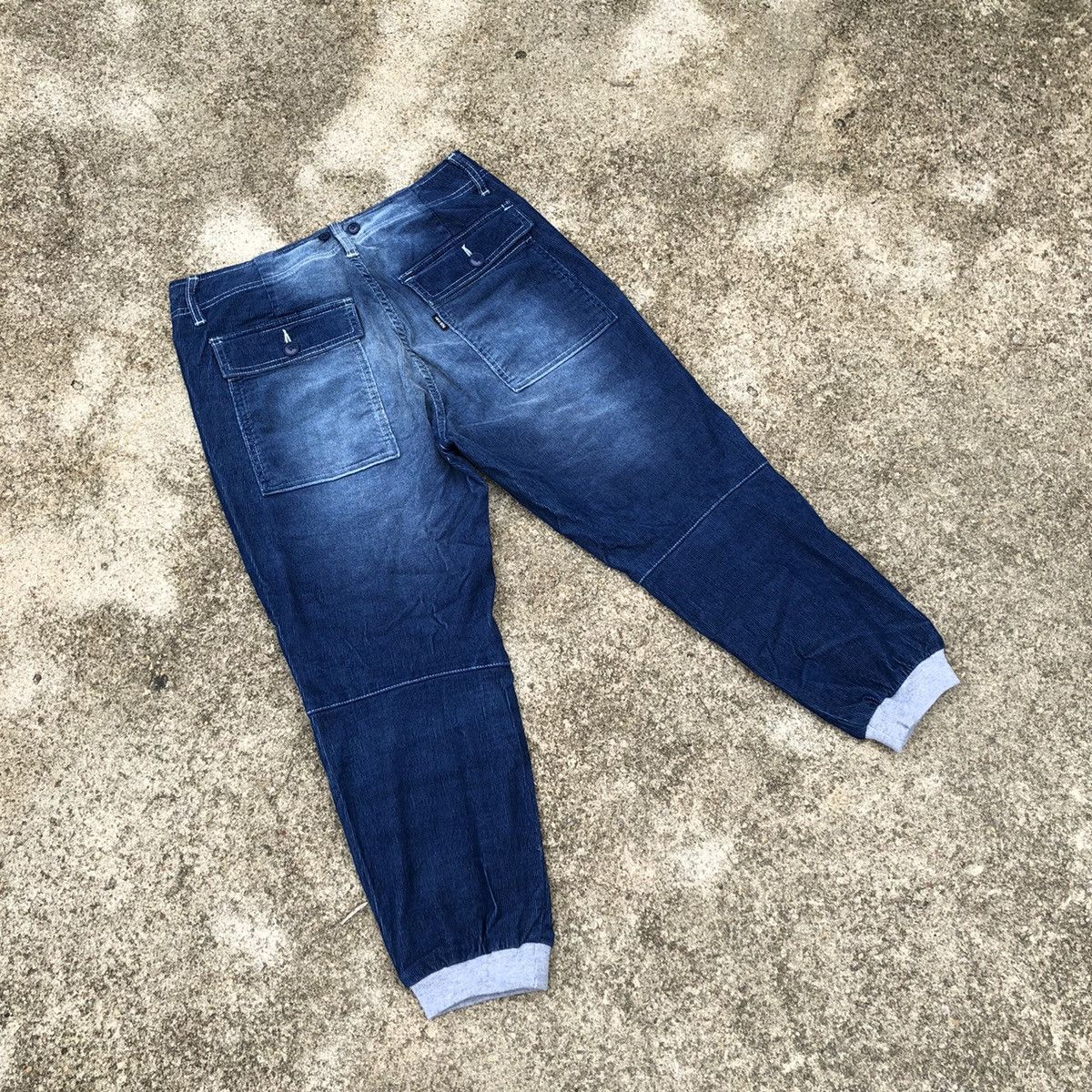 Issey Miyake × Ne-Net × Tsumori Chisato 🔥Iconic🔥Issey Miyake Ne-Net Corduroy Cropped Designer Pants Size US 31 - 9 Thumbnail