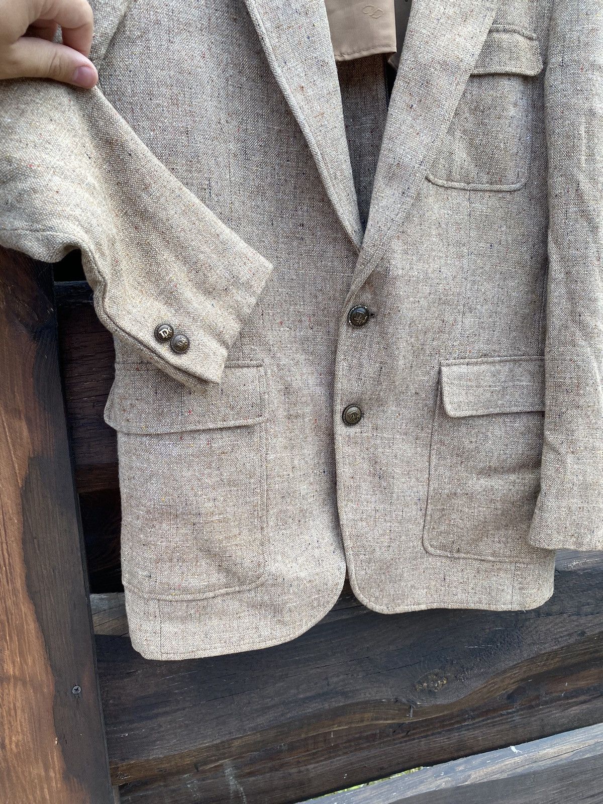 Christian Dior Monsieur Dior vintage blazer Size 48R - 2 Thumbnail