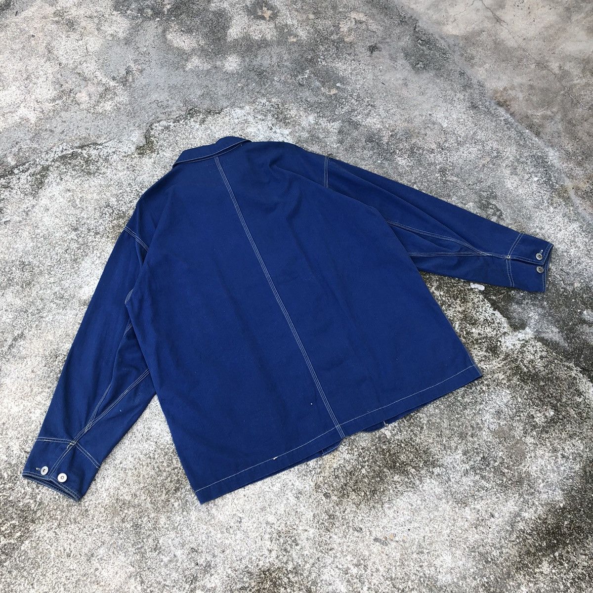 Designer × Japanese Brand 🔥Rare🔥Burgh Scott Comme Des Garcons Styles Chore Jacket Size US L / EU 52-54 / 3 - 4 Thumbnail