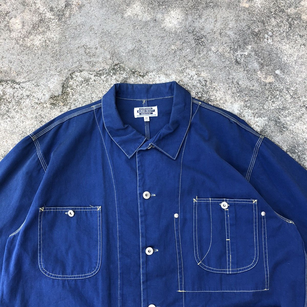Designer × Japanese Brand 🔥Rare🔥Burgh Scott Comme Des Garcons Styles Chore Jacket Size US L / EU 52-54 / 3 - 2 Thumbnail