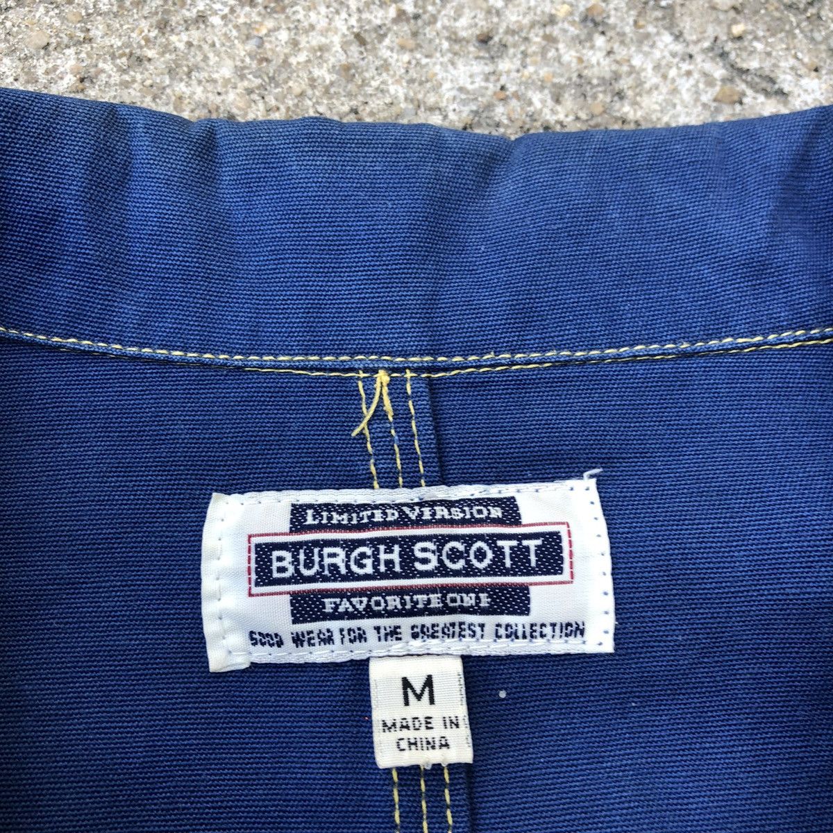 Designer × Japanese Brand 🔥Rare🔥Burgh Scott Comme Des Garcons Styles Chore Jacket Size US L / EU 52-54 / 3 - 14 Thumbnail