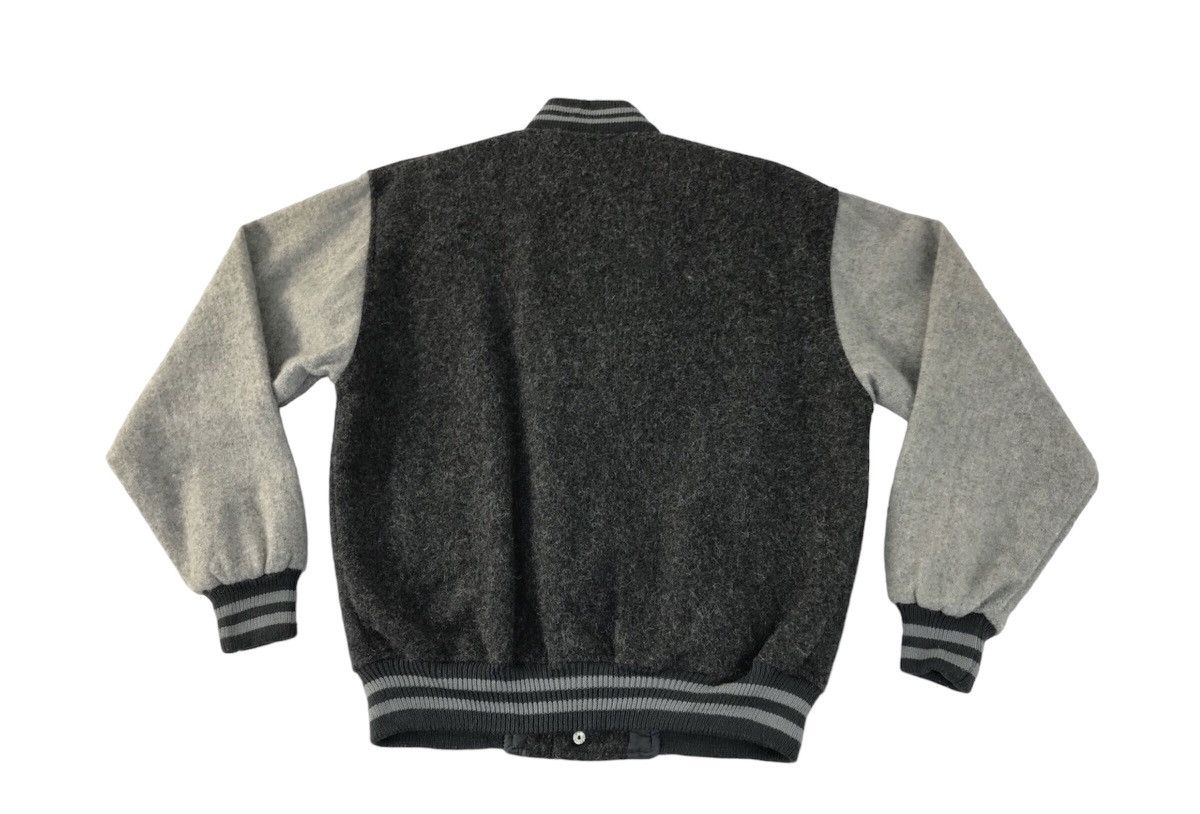 Japanese Brand Vintage Varsity Jacket Wool Japanese Brand Snap Button Style Size US M / EU 48-50 / 2 - 2 Thumbnail