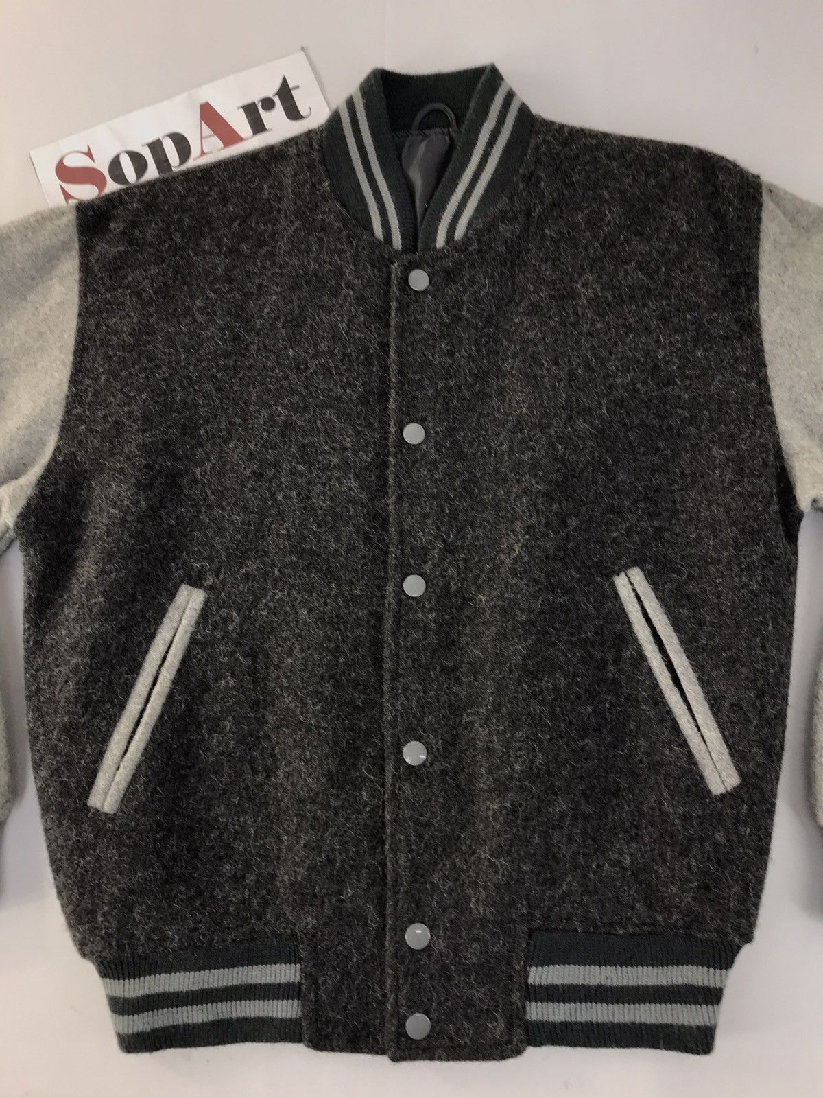 Japanese Brand Vintage Varsity Jacket Wool Japanese Brand Snap Button Style Size US M / EU 48-50 / 2 - 3 Thumbnail