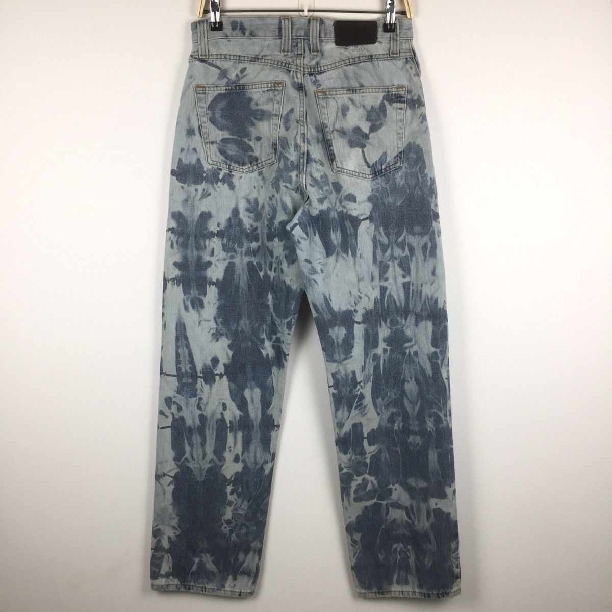Axist × Japanese Brand Axist Tie Dye Baggy Jeans like dolce & gabbana design Size US 29 - 4 Thumbnail