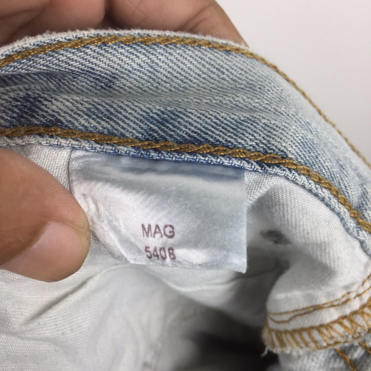Axist × Japanese Brand Axist Tie Dye Baggy Jeans like dolce & gabbana design Size US 29 - 7 Thumbnail