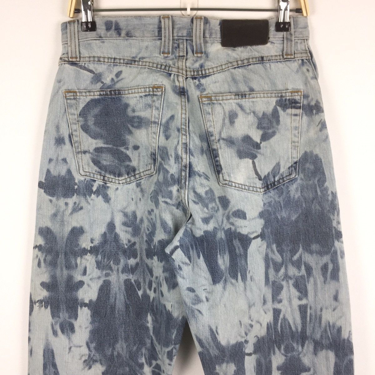 Axist × Japanese Brand Axist Tie Dye Baggy Jeans like dolce & gabbana design Size US 29 - 5 Thumbnail