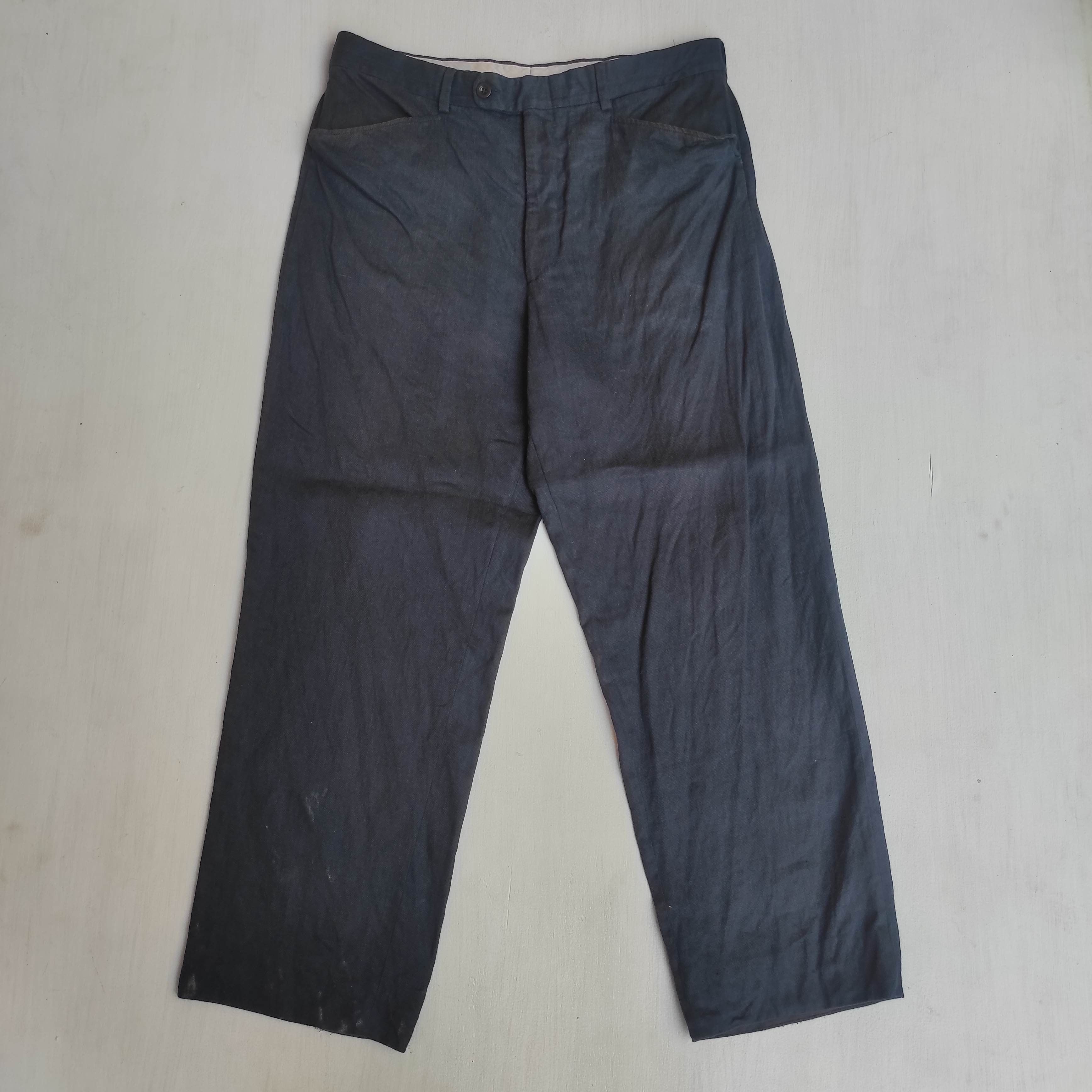 Hermes Vintage Hermes Linen pants Size US 32 / EU 48 - 2 Thumbnail