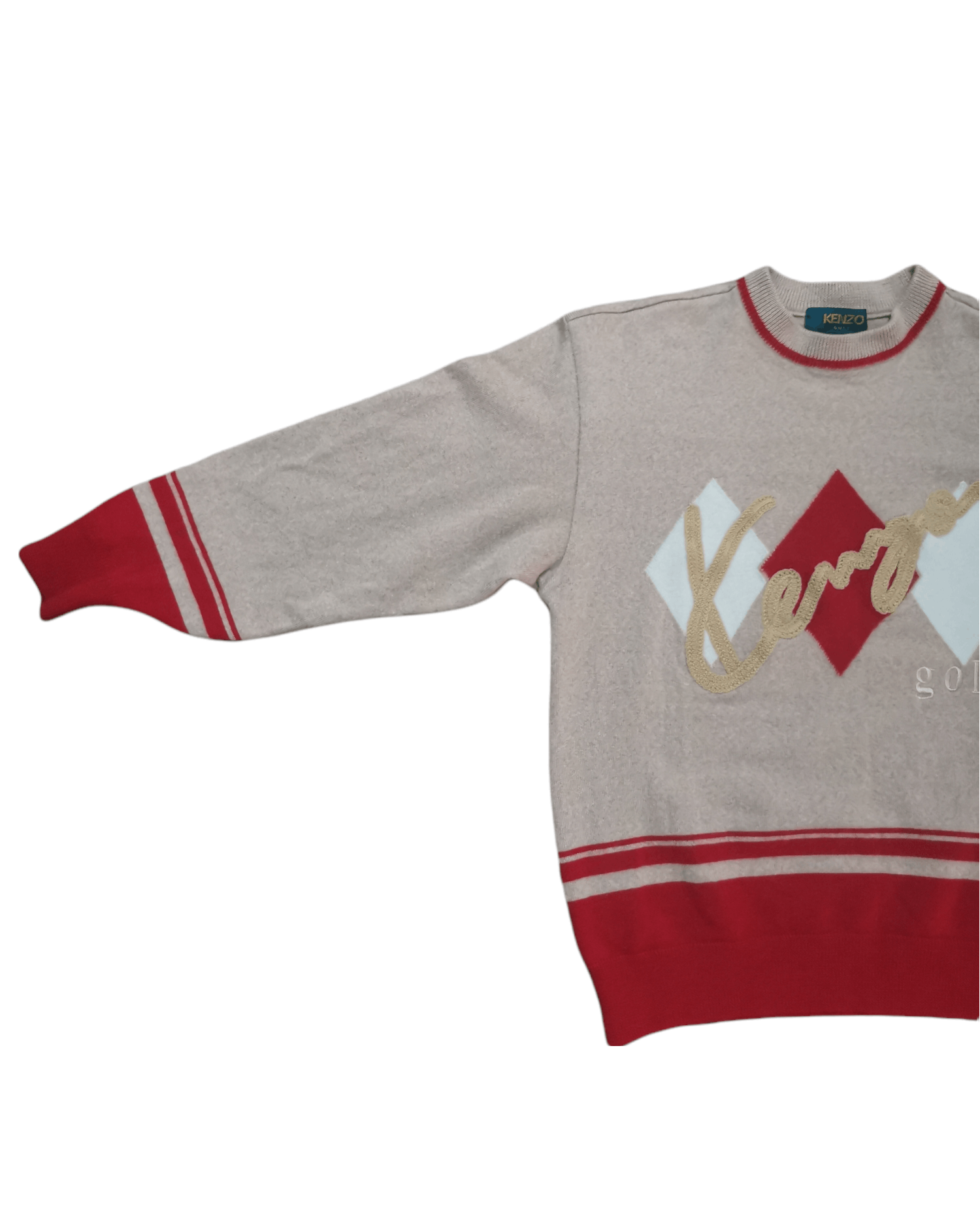 Japanese Brand Vintage Kenzo Golf Knitwear Spellout - Embroidery Size US S / EU 44-46 / 1 - 4 Thumbnail