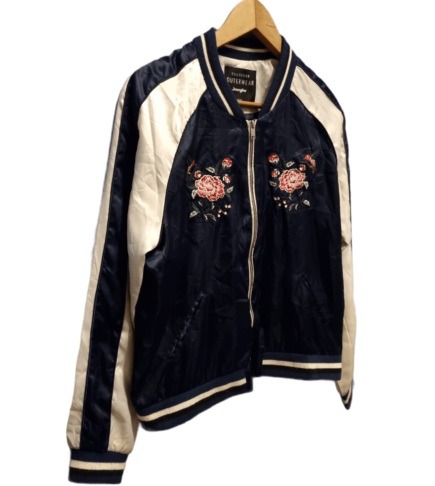 Japanese Brand Jennyfer Sukajan Souvenir Jacket Size US L / EU 52-54 / 3 - 3 Thumbnail
