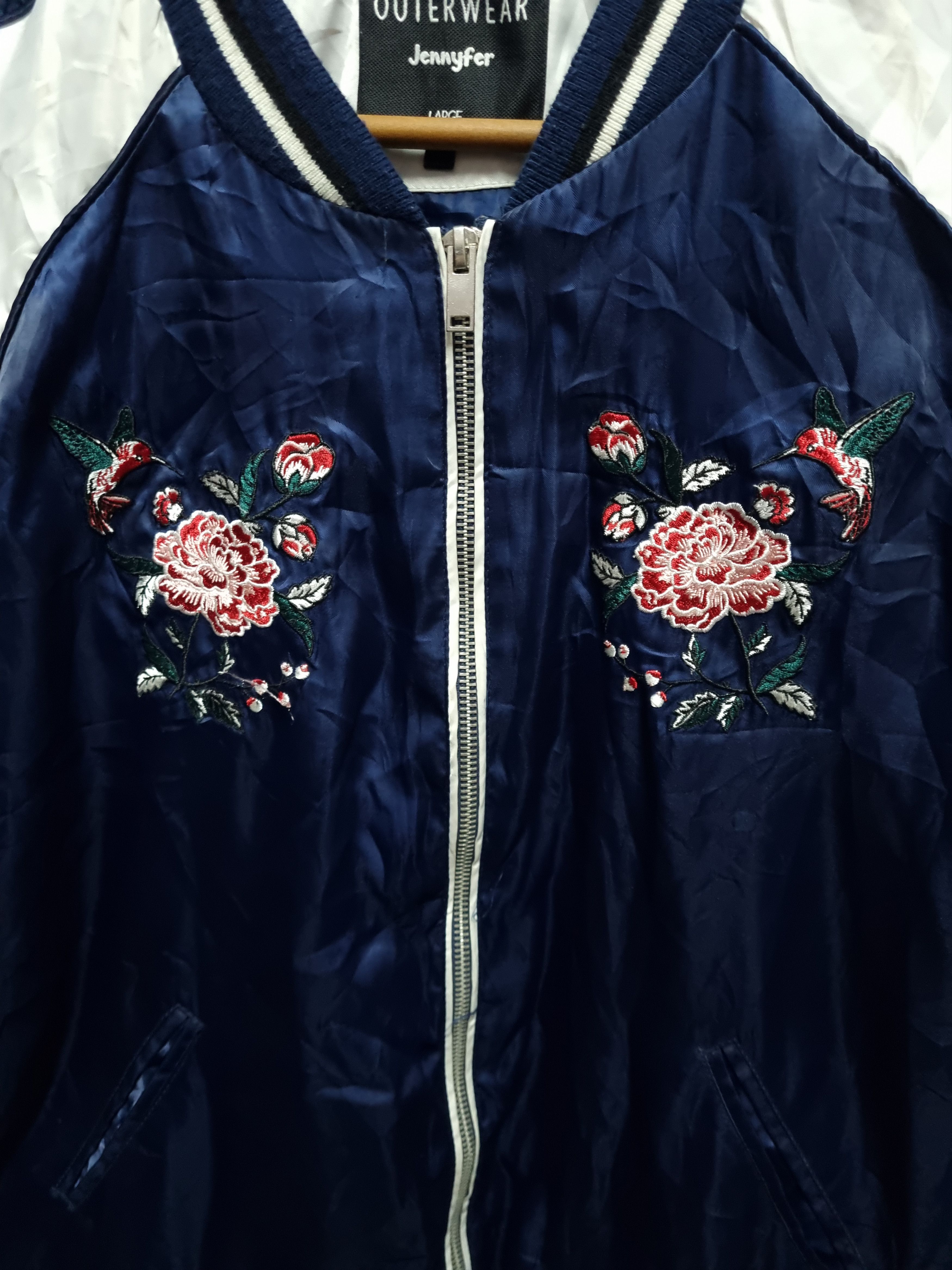 Japanese Brand Jennyfer Sukajan Souvenir Jacket Size US L / EU 52-54 / 3 - 5 Thumbnail
