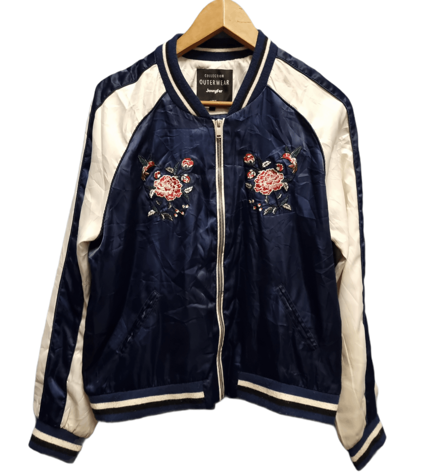 Japanese Brand Jennyfer Sukajan Souvenir Jacket Size US L / EU 52-54 / 3 - 1 Thumbnail