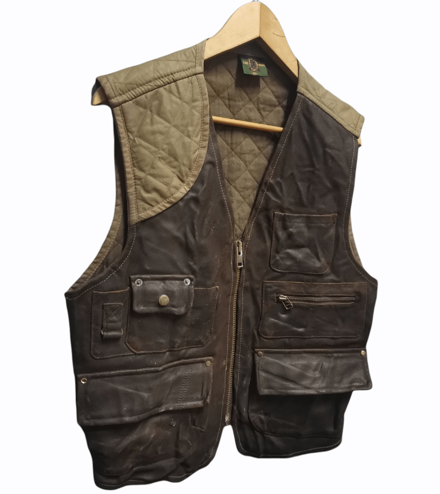 Vintage Vintage The Hunt Vest Half Leather Size US M / EU 48-50 / 2 - 3 Thumbnail