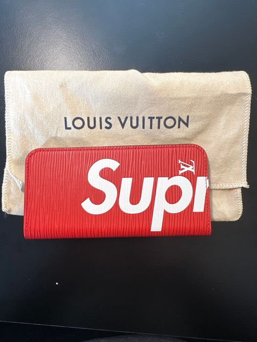 Supreme x Louis Vuitton Card Holder  Card holder, Vuitton, Louis vuitton  wallet
