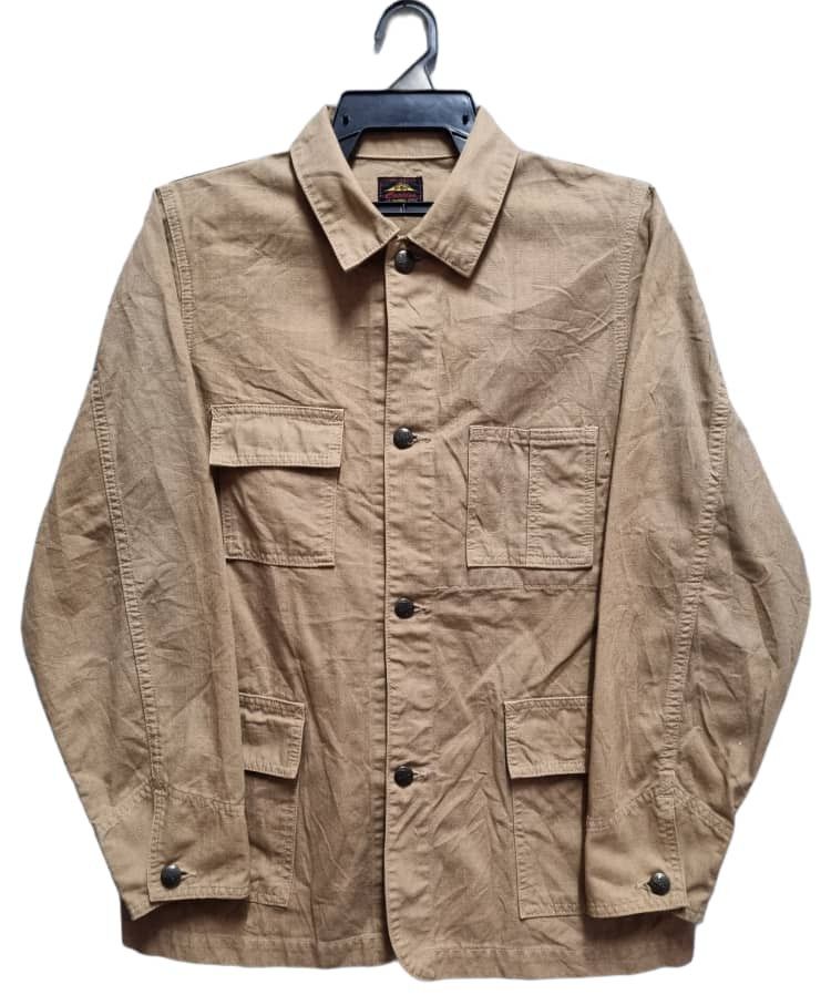 image of Vintage Curtiss Workwear Jacket in Mustard, Men's (Size Medium)
