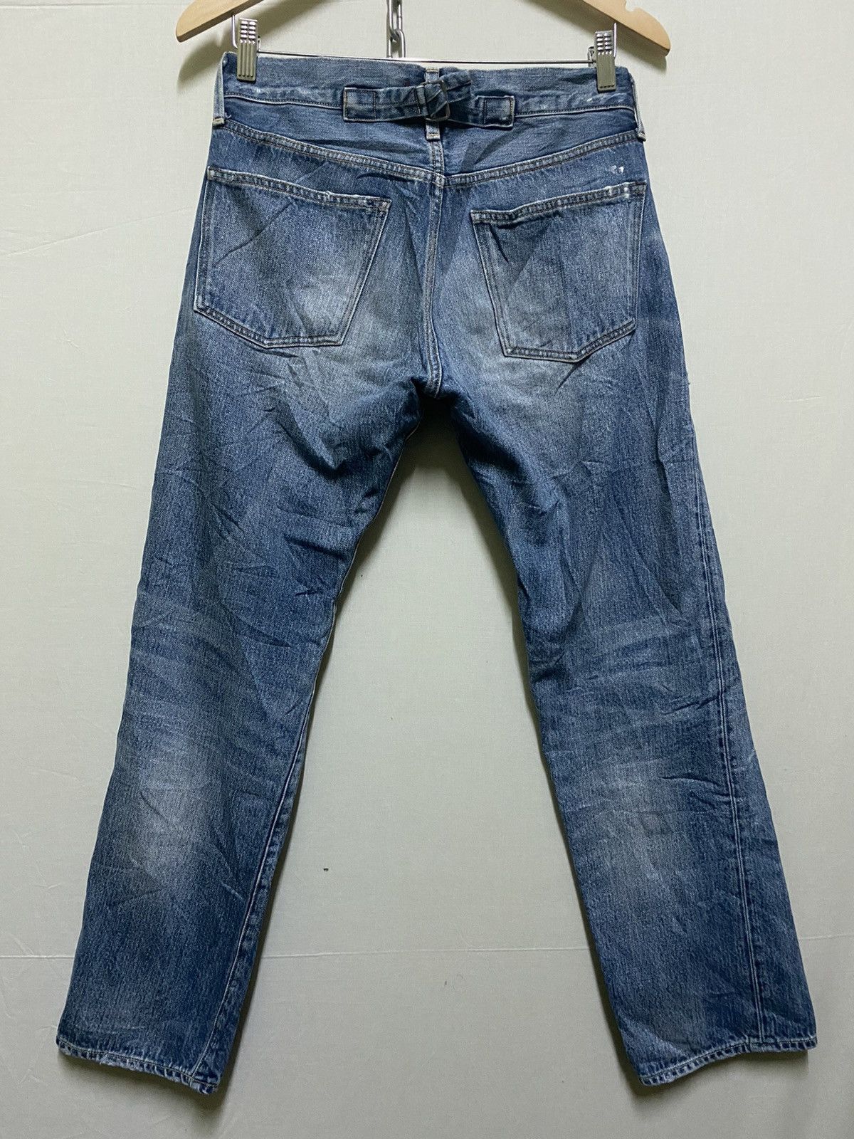 Japanese Brand Red Card Distressed Jeans Japan Size US 28 / EU 44 - 5 Thumbnail