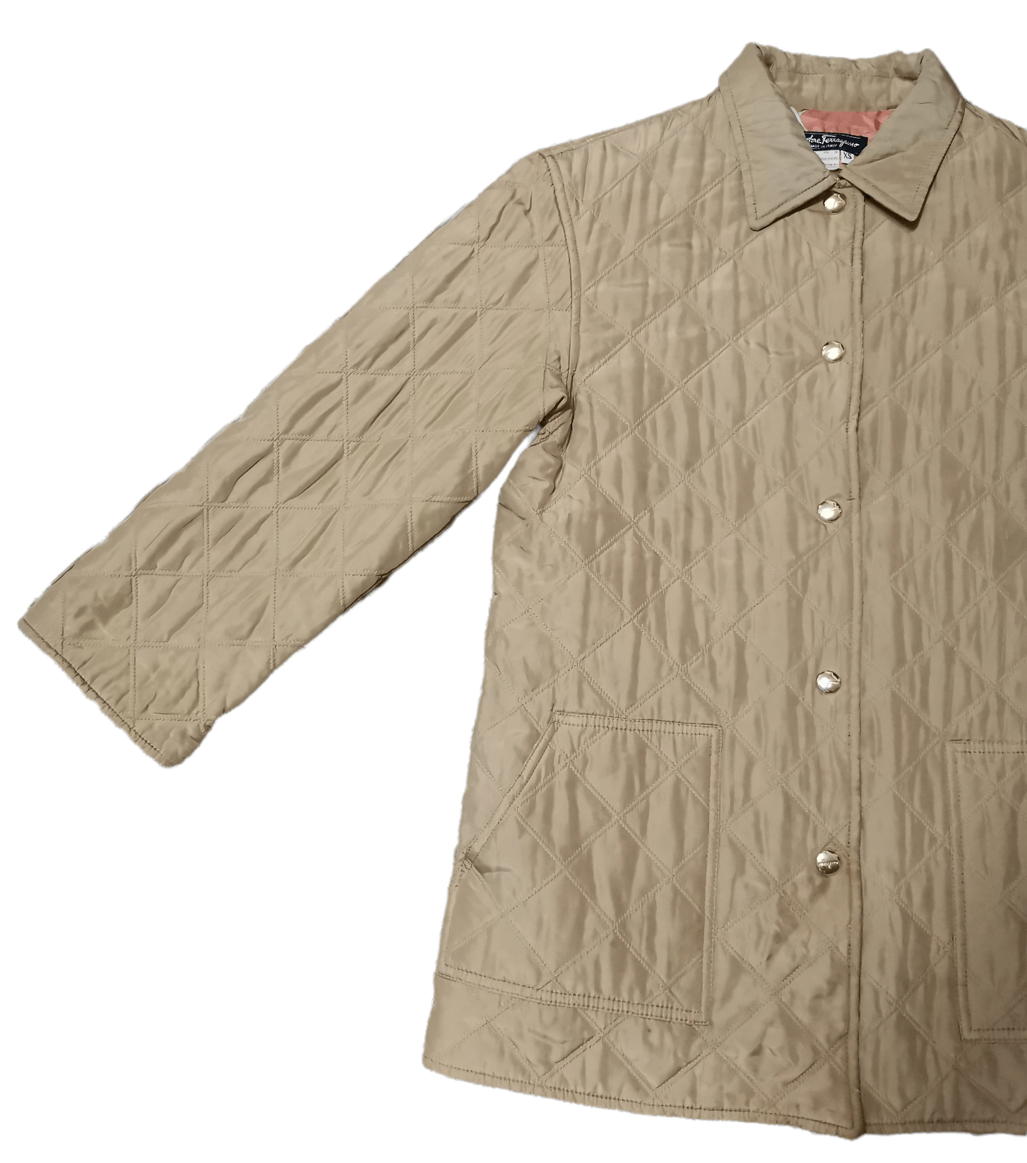 Salvatore Ferragamo 🔥Weekend Super Deal🔥 Salvatore Ferragamo Quilted Jacket Size US XS / EU 42 / 0 - 4 Thumbnail