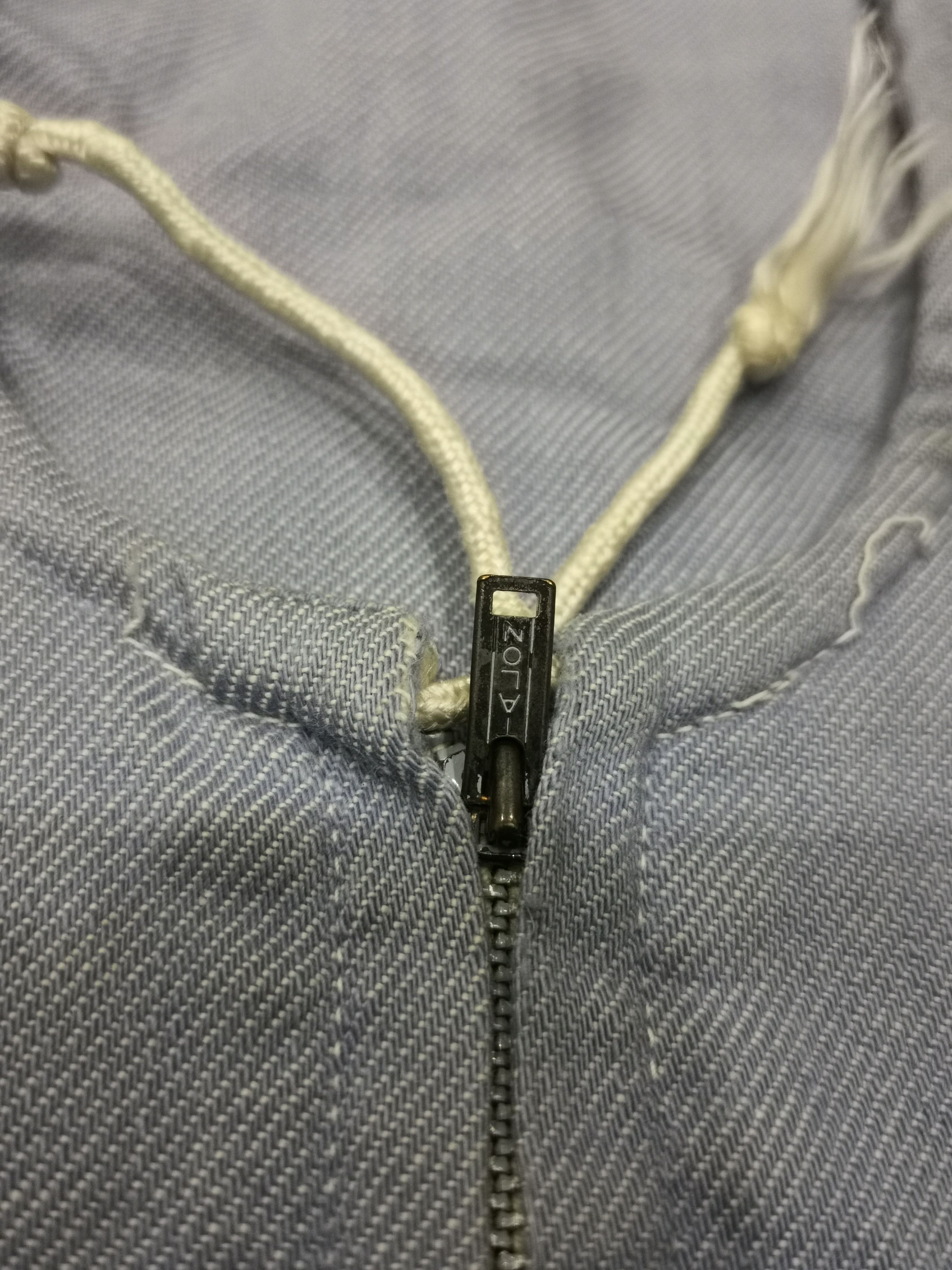 Vintage Mr. Thomson Denim Zipper Jacket x Vintage Size US L / EU 52-54 / 3 - 7 Thumbnail