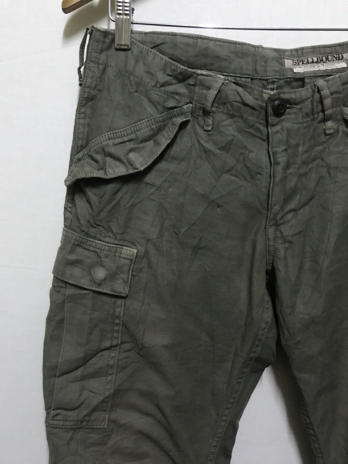 Japanese Brand Spellbound Cargo Pants Japan Size US 30 / EU 46 - 2 Thumbnail