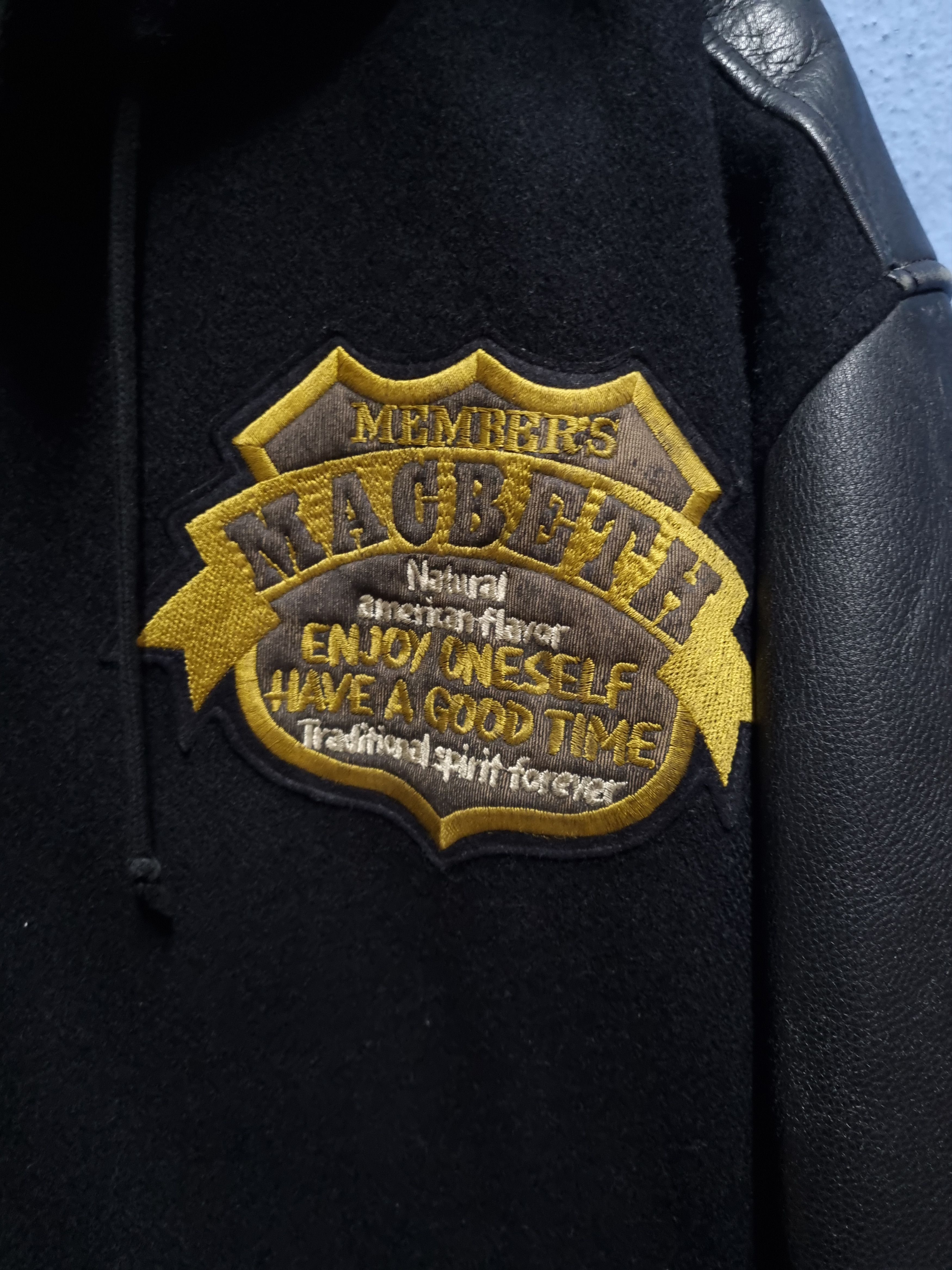 Macbeth × Vintage 🔥YEAR END SALE🔥Varsity Jacket Macbeth x Vintage Size US L / EU 52-54 / 3 - 14 Thumbnail