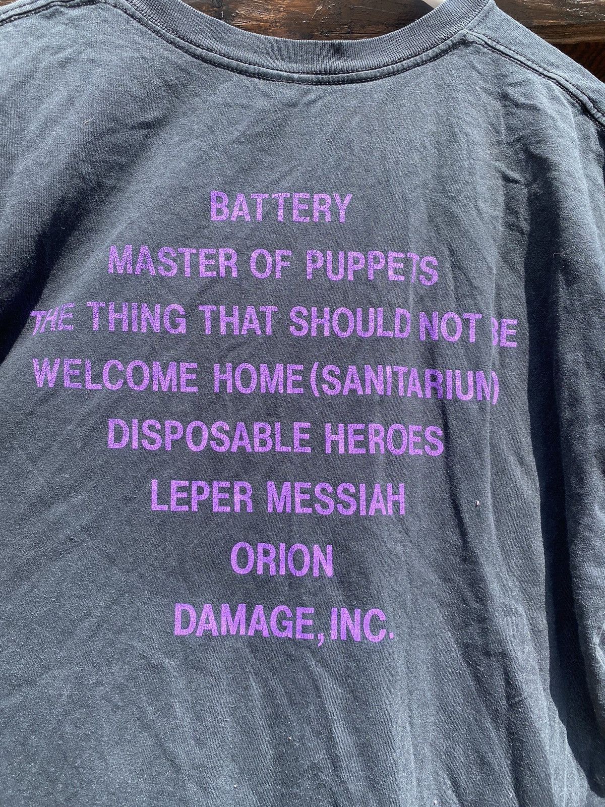 Band Tees × Metallica × Vintage 1994 Metallica Master of Puppets tour tee t-shirt vintage Size US XL / EU 56 / 4 - 14 Thumbnail