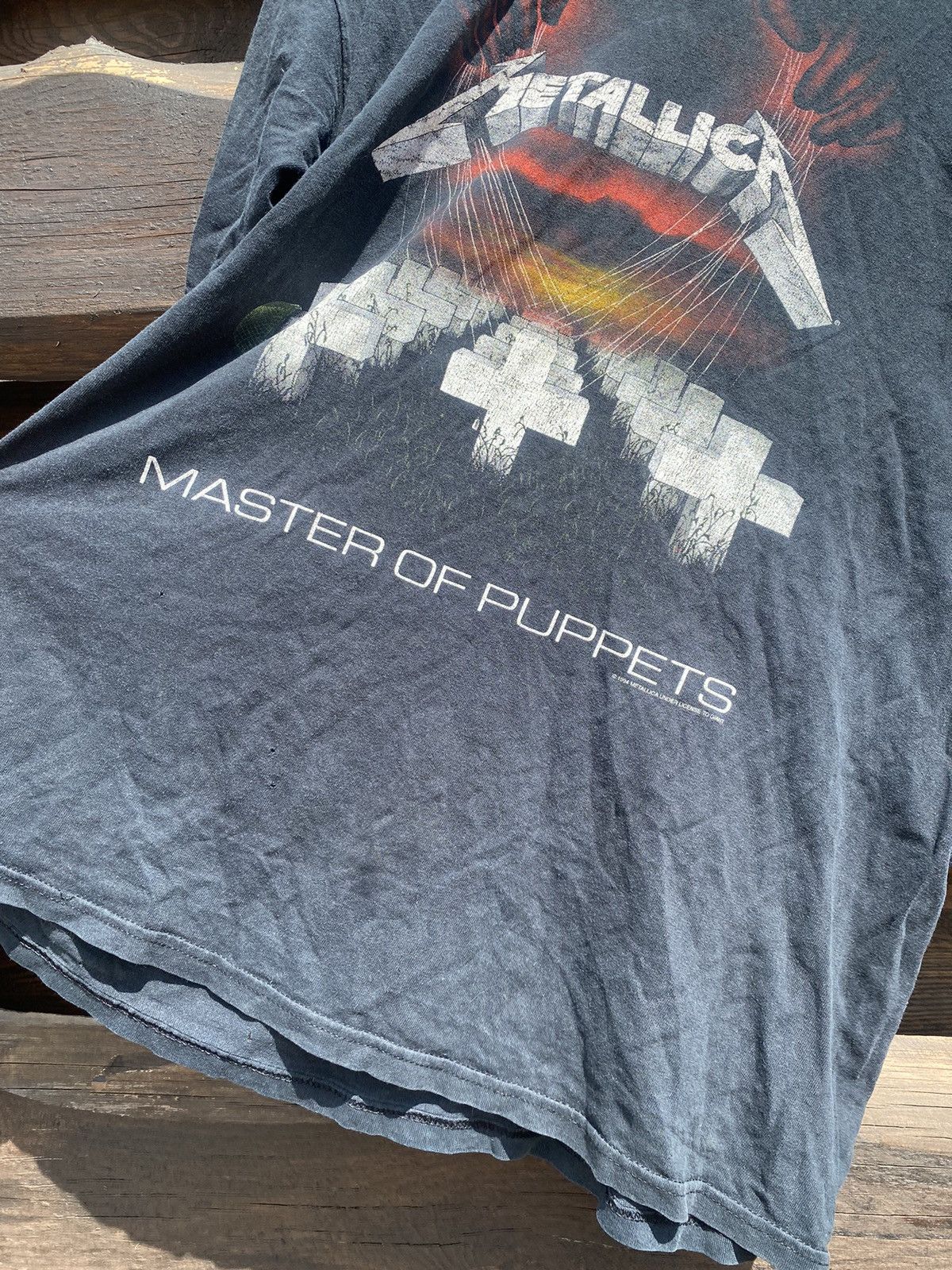 Band Tees × Metallica × Vintage 1994 Metallica Master of Puppets tour tee t-shirt vintage Size US XL / EU 56 / 4 - 9 Thumbnail