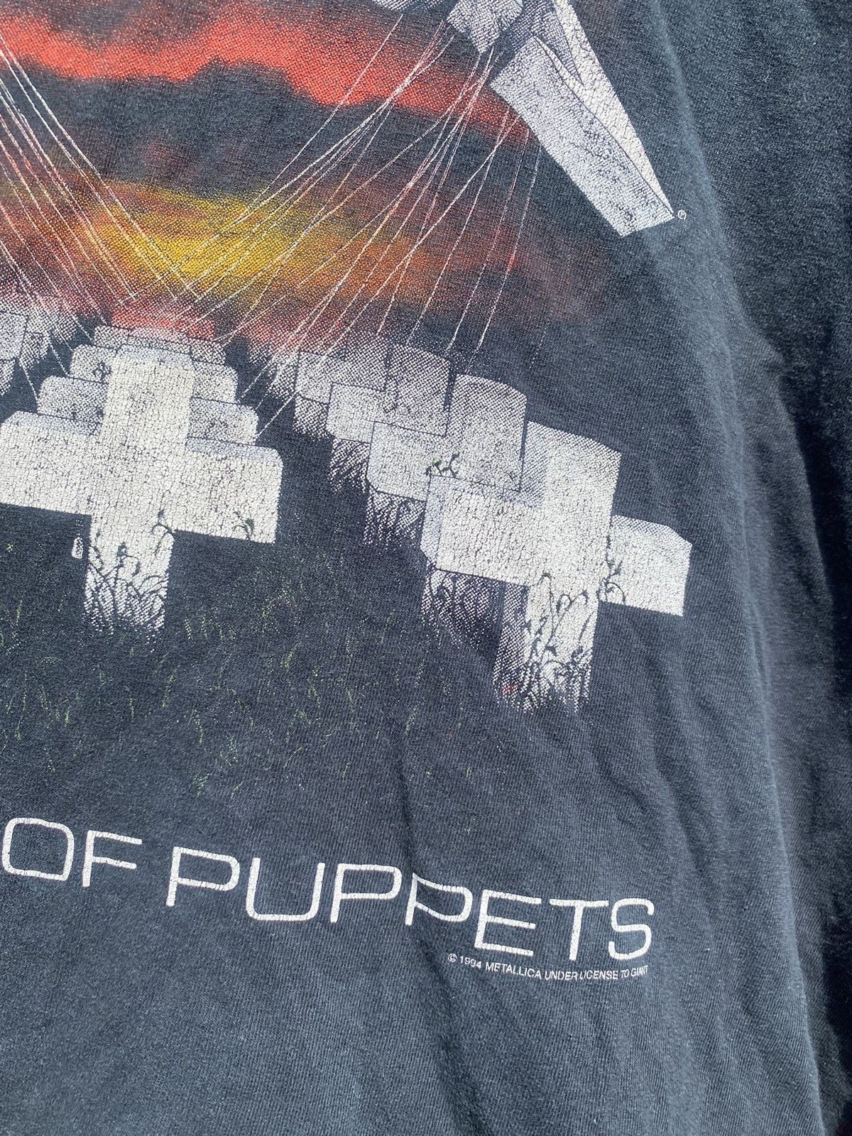 Band Tees × Metallica × Vintage 1994 Metallica Master of Puppets tour tee t-shirt vintage Size US XL / EU 56 / 4 - 8 Thumbnail